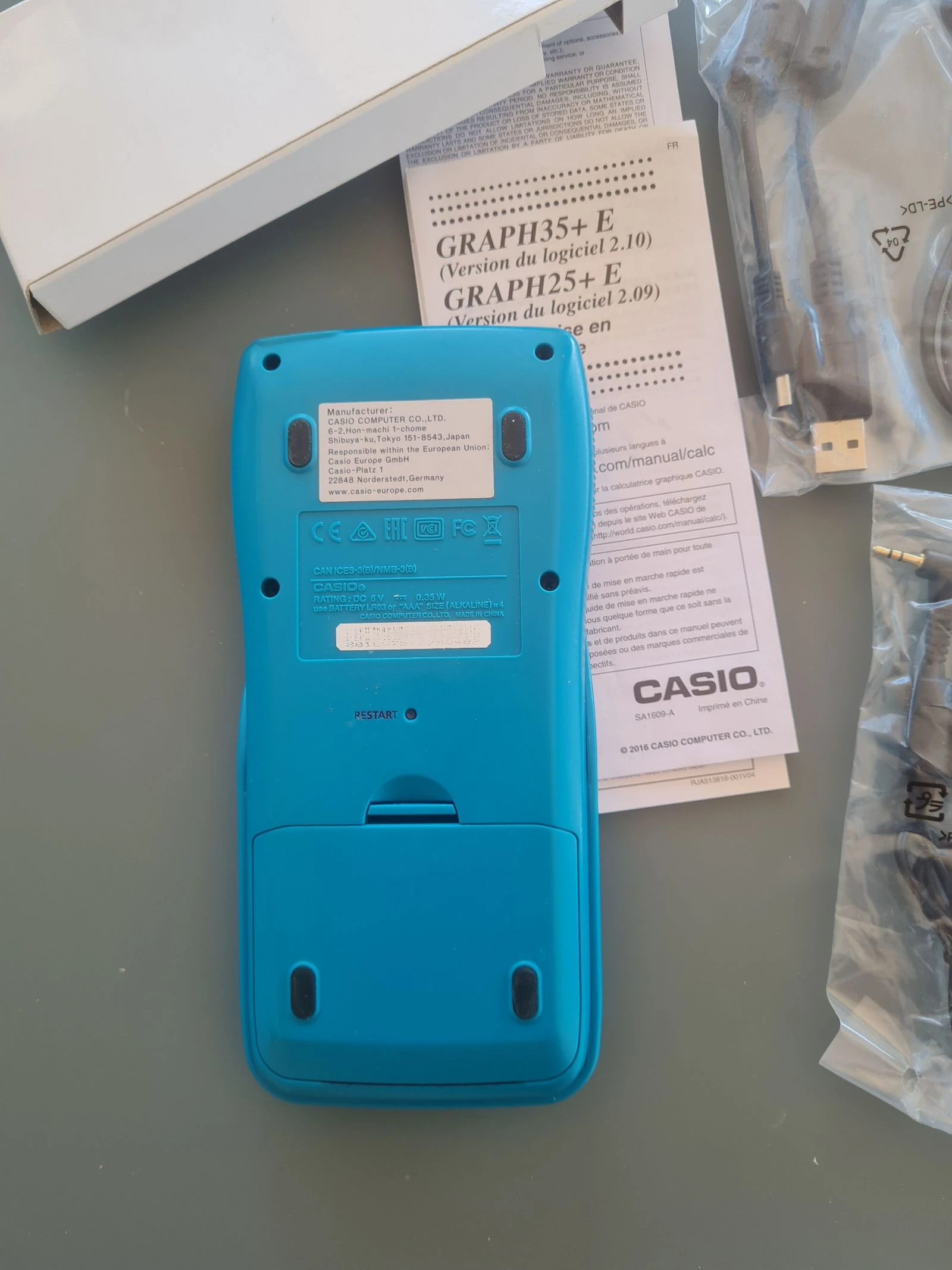 Casio Graph 35E grafische rekenmachine examenmodus 🌺 uitstekende staat – photo 8
